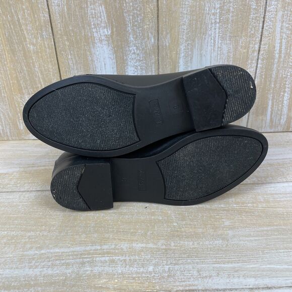 Sam Edelman Tinsley Matte Black womens shoe Chelsea Pull On Rain Boot Size 8 - Picture 9 of 9